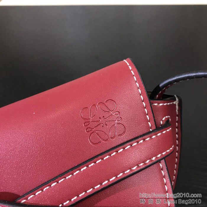 LOEWE羅意威 新品 火爆款 迷你Gate手袋 馬術風格 時尚百搭斜挎包 10182  jdl1151